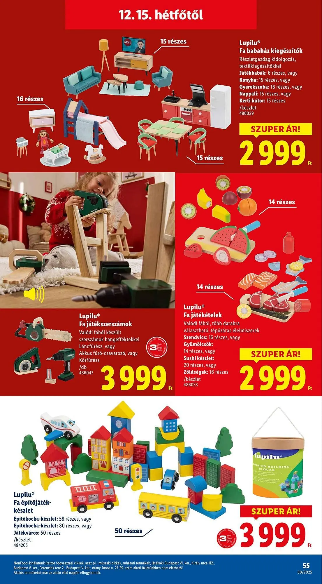 Katalógus Lidl akciós újság december 11.-tól december 17.-ig 2025. - Oldal 55