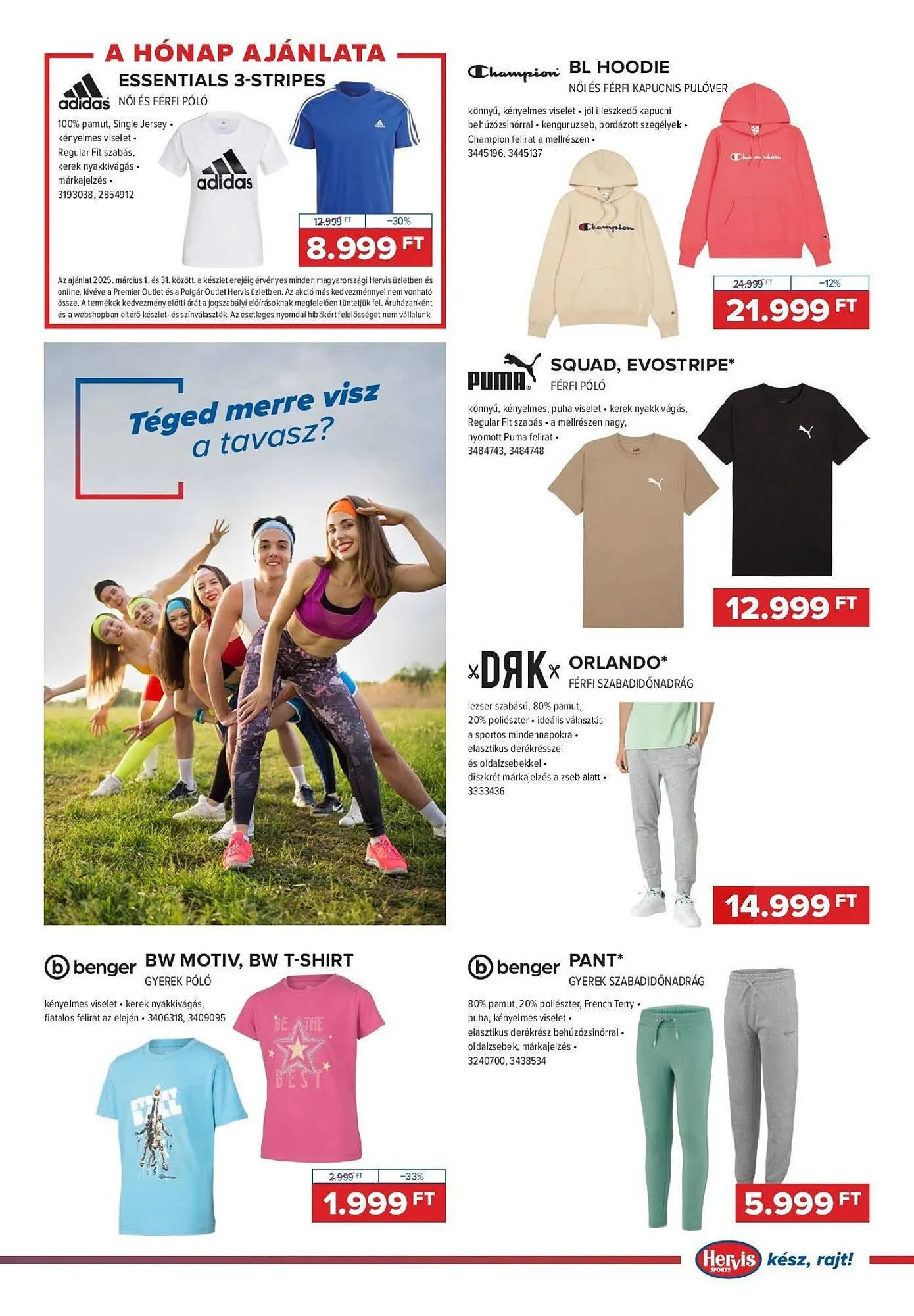 Katalógus Hervis akciós újság március 4.-tól március 23.-ig 2025. - Oldal 3
