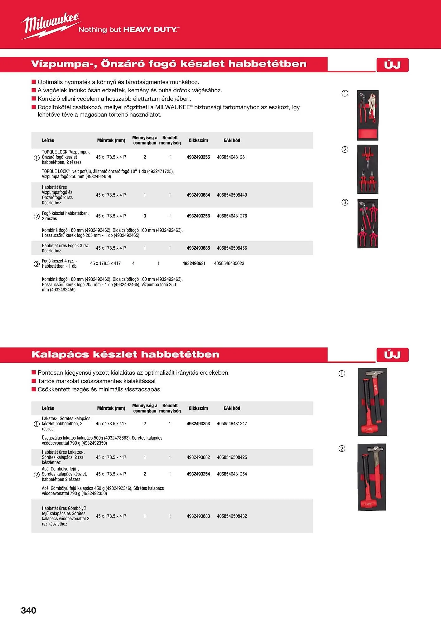 Katalógus Milwaukeetool akciós újság augusztus 14.-tól december 31.-ig 2024. - Oldal 340