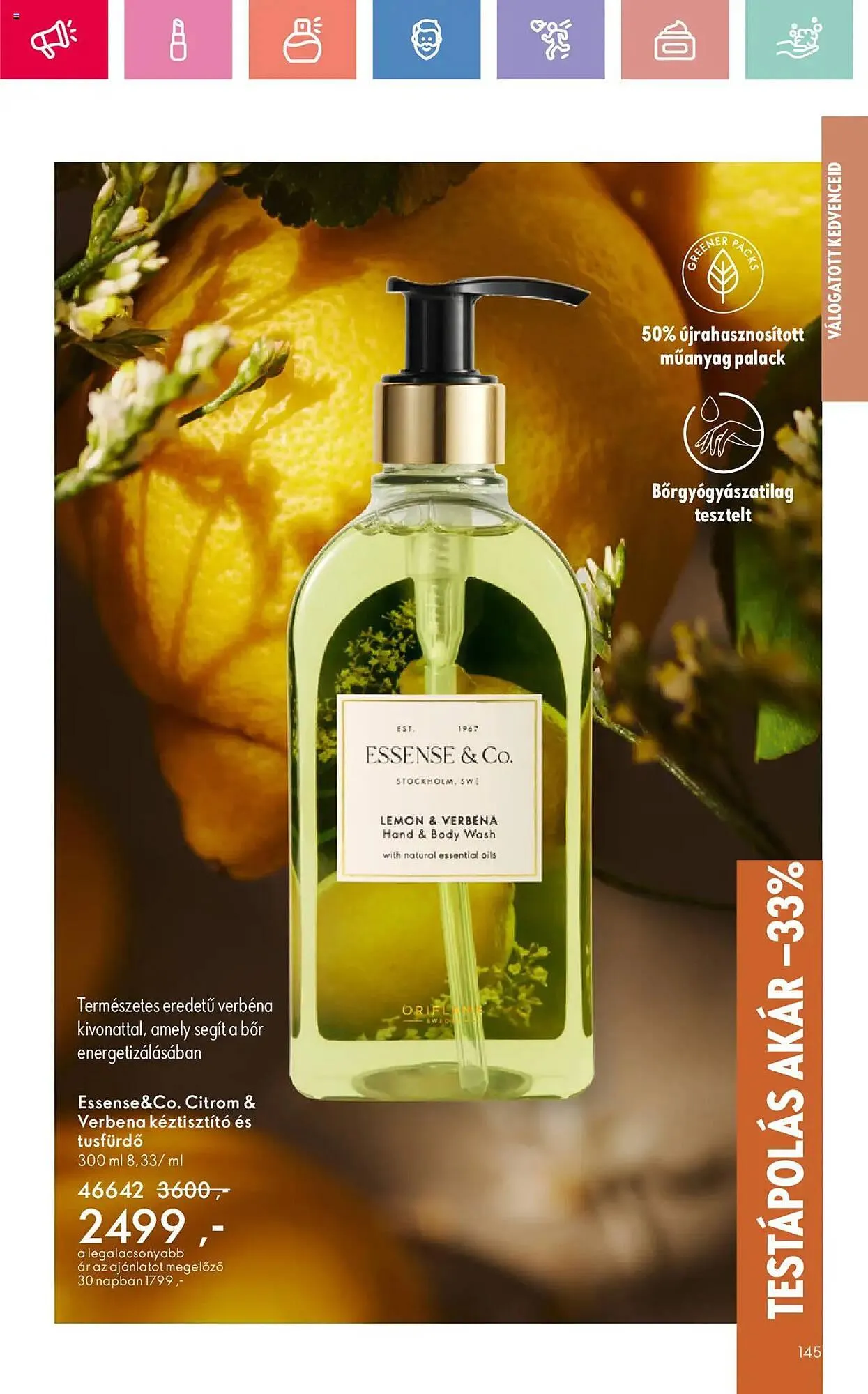 Katalógus Oriflame akciós újság augusztus 17.-tól szeptember 6.-ig 2025. - Oldal 145