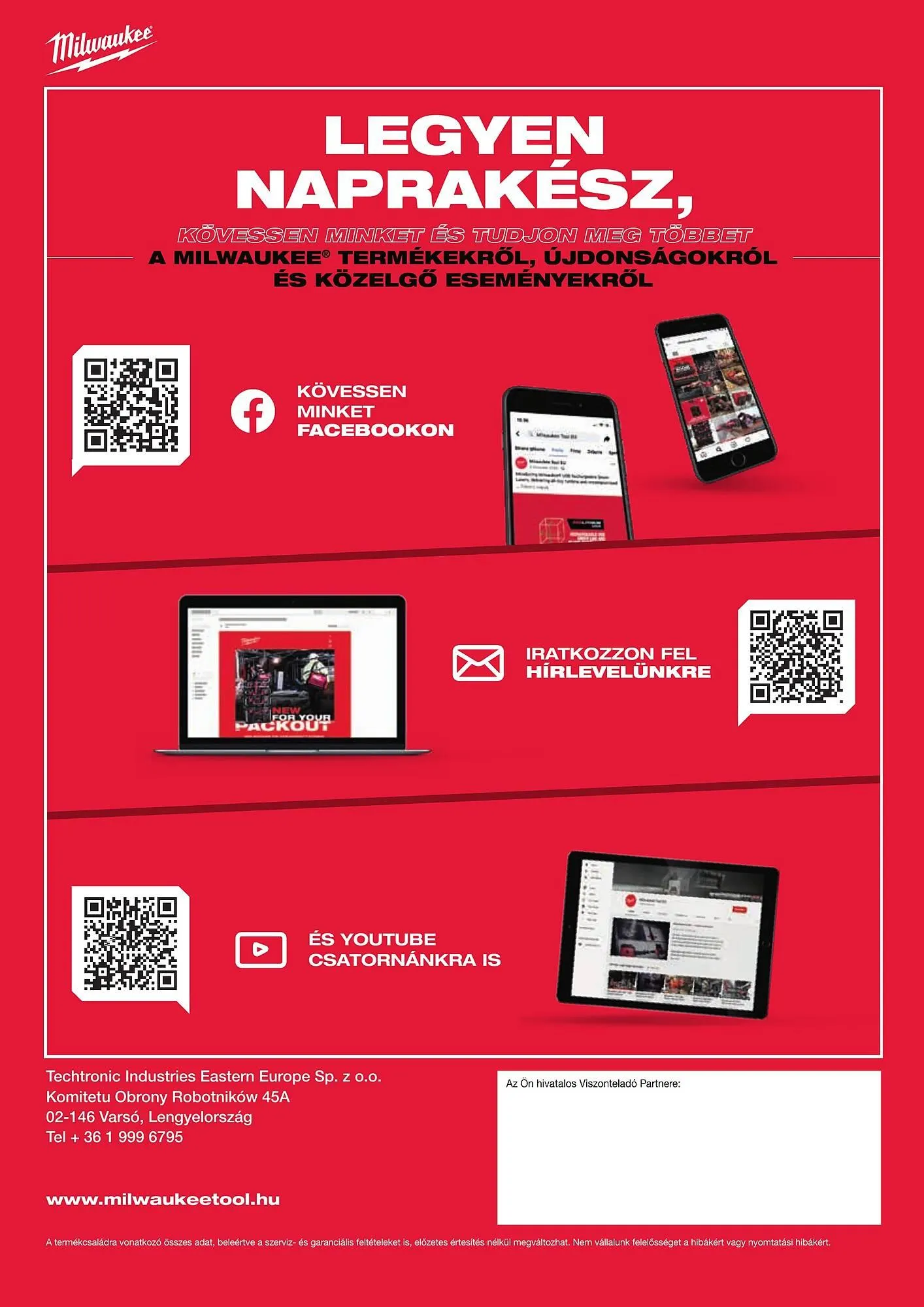 Katalógus Milwaukee akciós újság szeptember 16.-tól december 31.-ig 2025. - Oldal 32