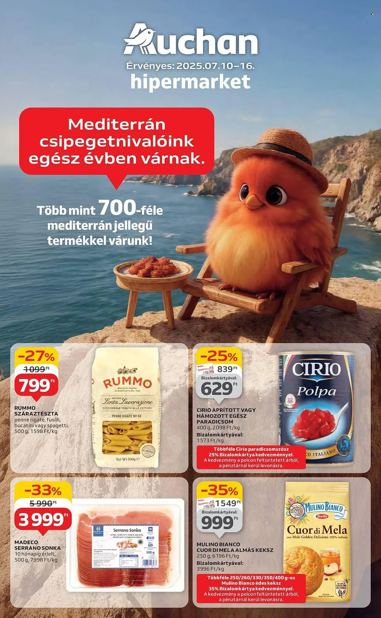 Katalógus Auchan akciós újság július 10.-tól július 16.-ig 2025. - Oldal 1