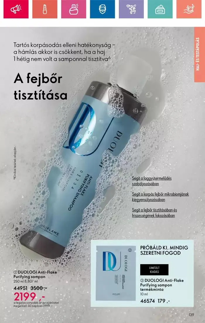 Katalógus ORIFLAME akciós október 20.-tól november 3.-ig 2024. - Oldal 139