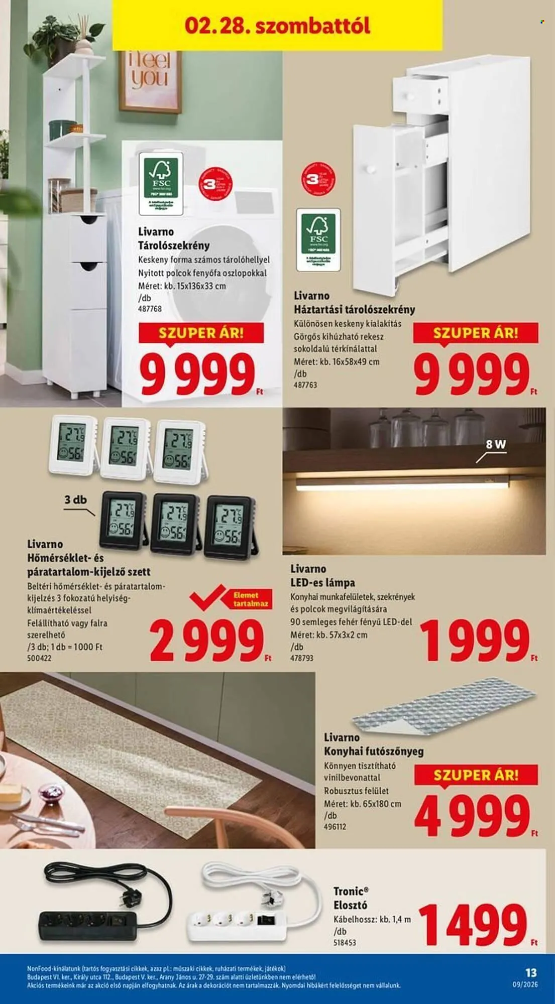 Katalógus Lidl akciós újság február 26.-tól március 4.-ig 2026. - Oldal 13