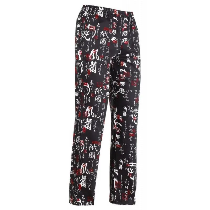 Szakácsnadrág EGOchef - Japán minta, 100% pamut