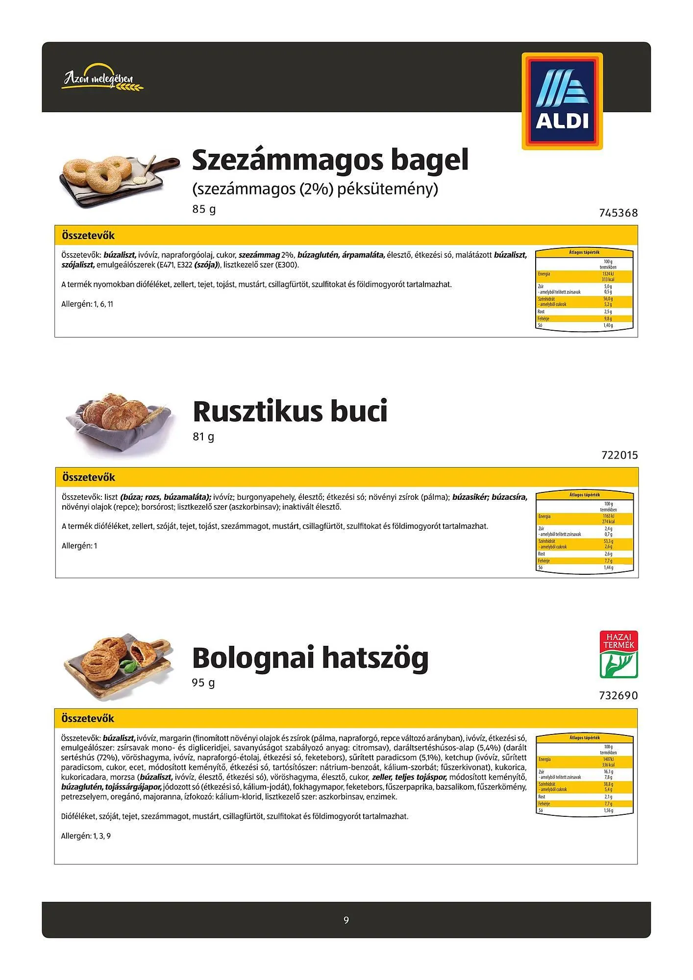 Katalógus ALDI akciós újság március 27.-tól április 21.-ig 2025. - Oldal 9