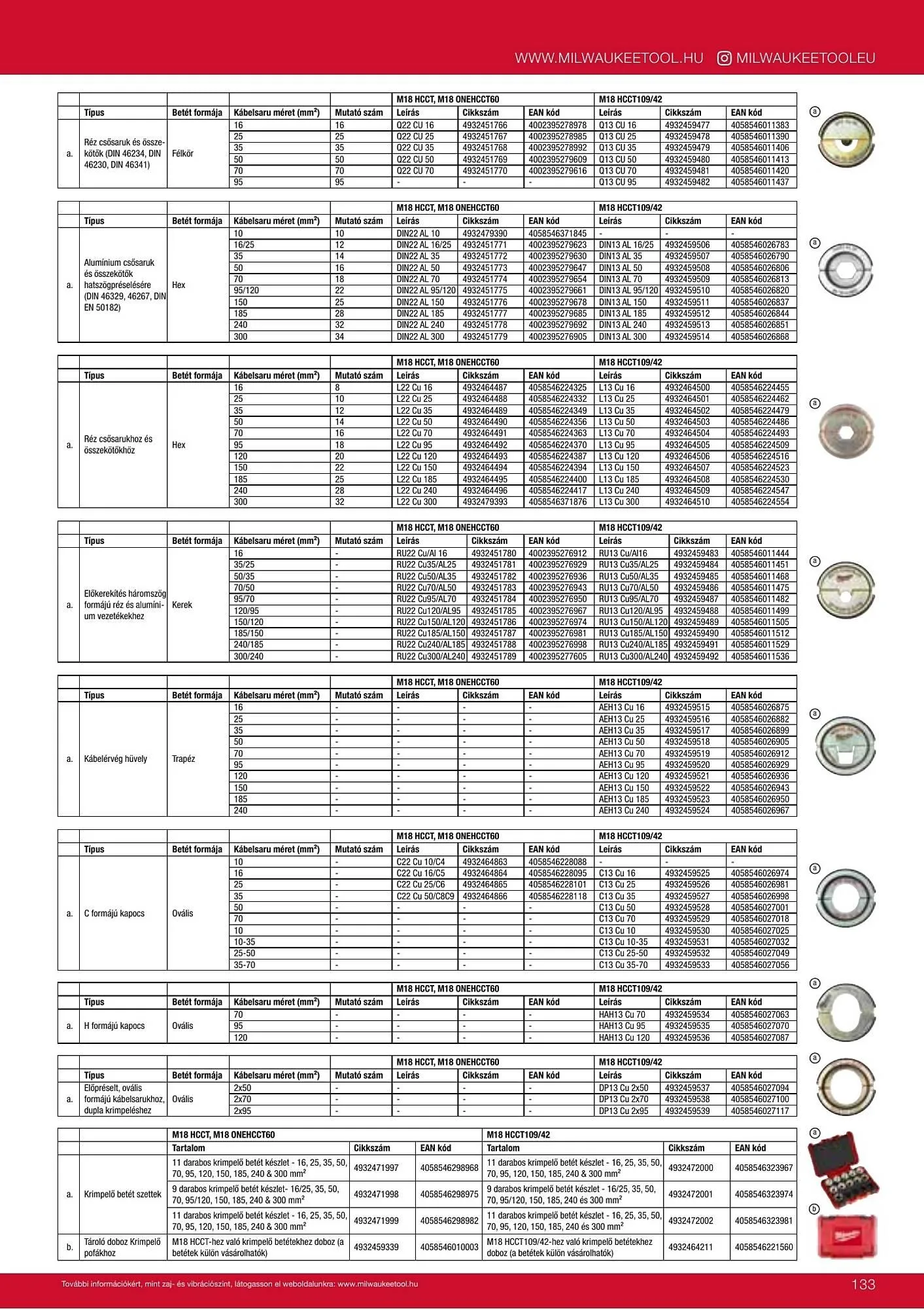 Katalógus Milwaukee akciós újság szeptember 16.-tól december 31.-ig 2026. - Oldal 133