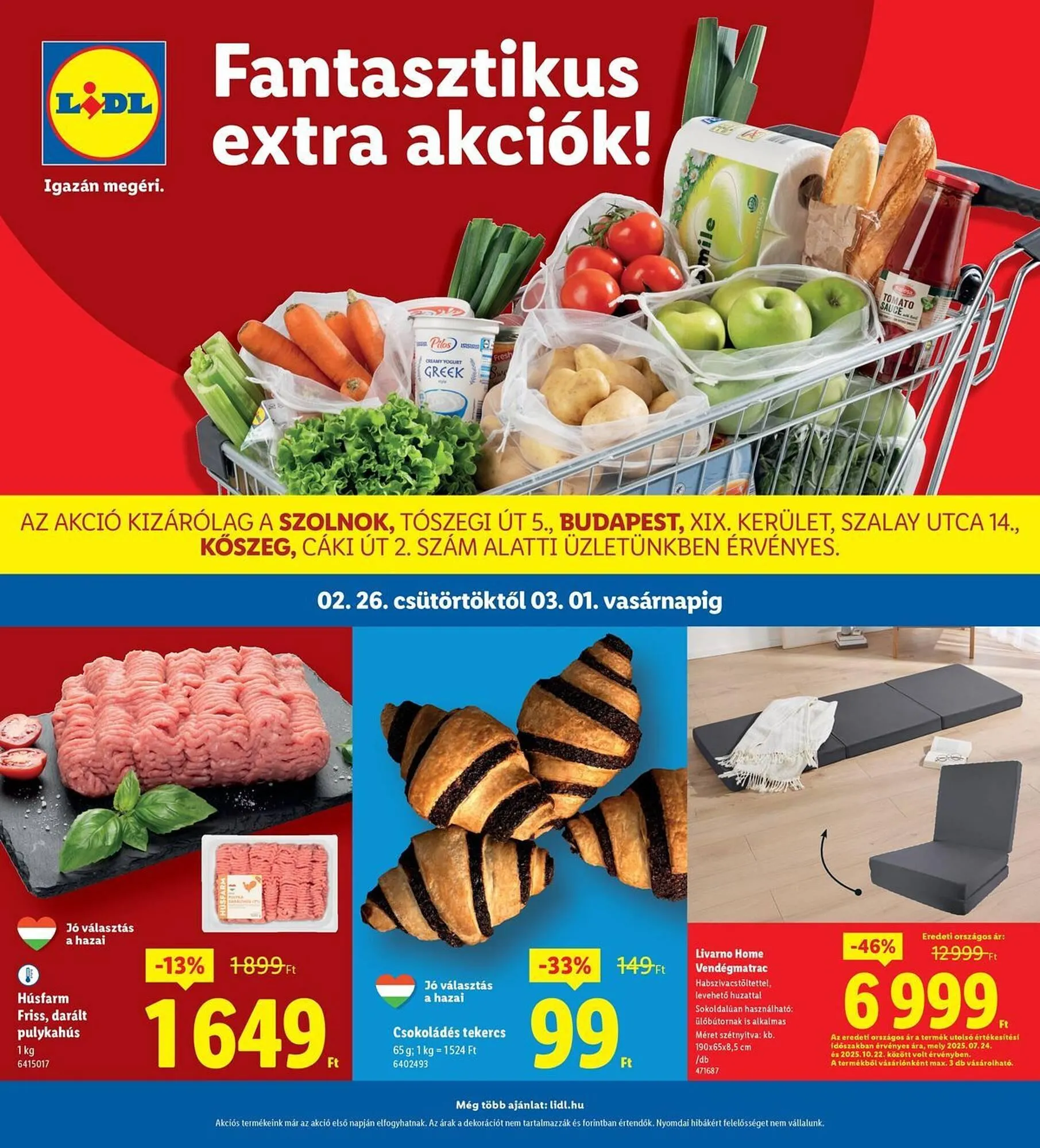 Katalógus Lidl akciós újság február 26.-tól március 1.-ig 2026. - Oldal 1