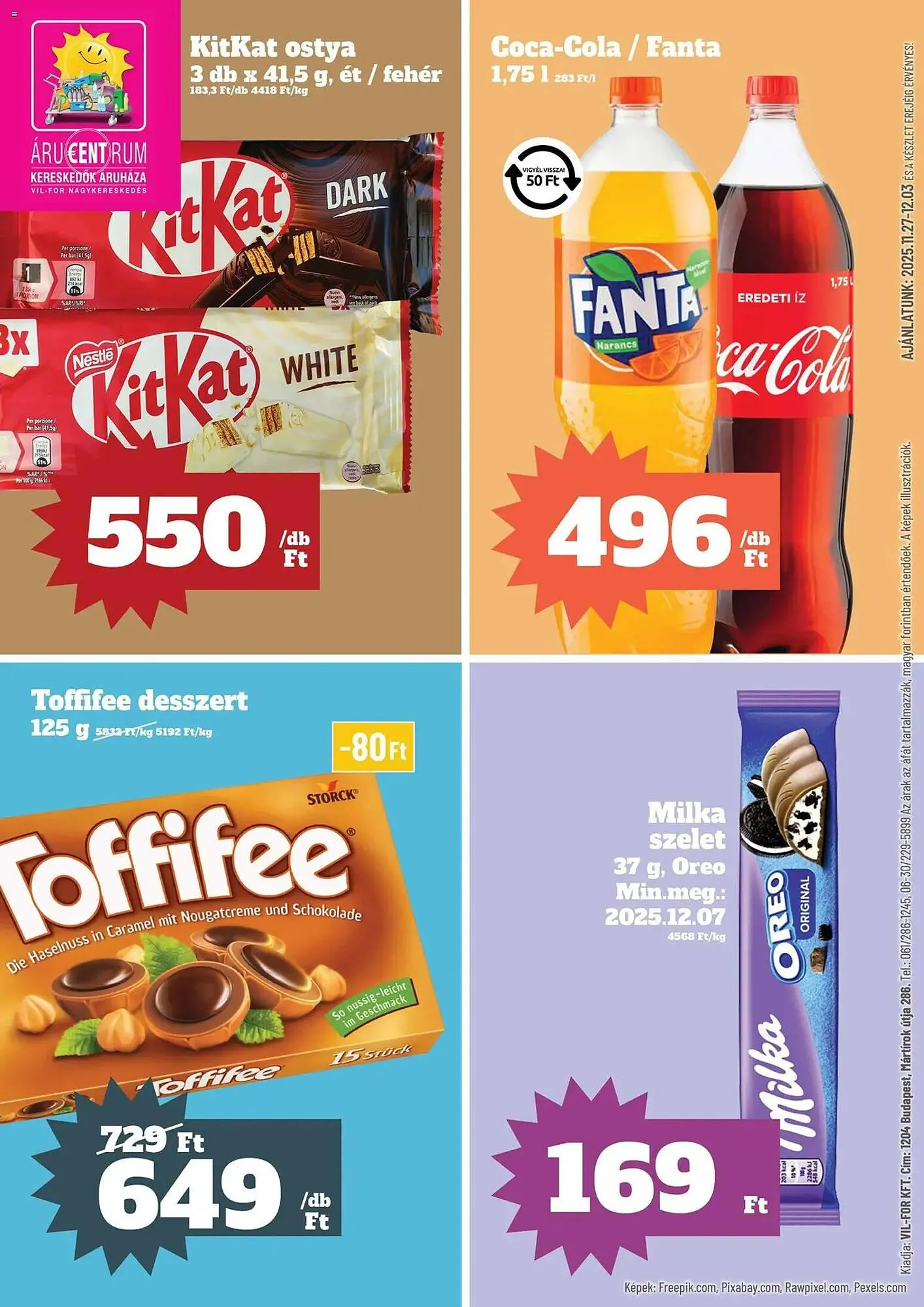 Vil-For akciós újság - 1