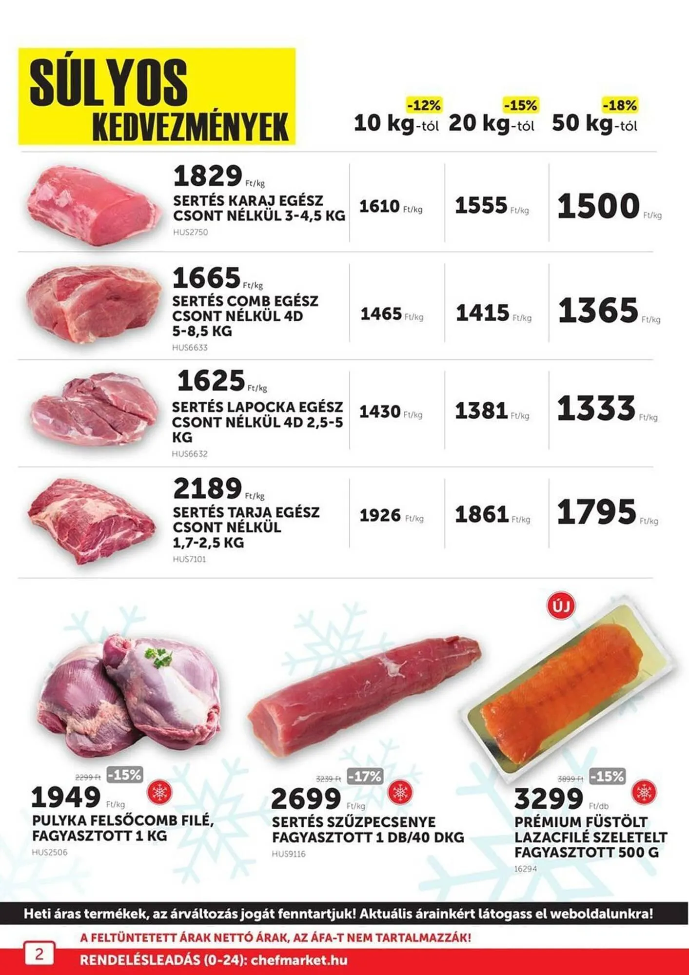 Katalógus Chef Market akciós újság augusztus 1.-tól augusztus 31.-ig 2025. - Oldal 2