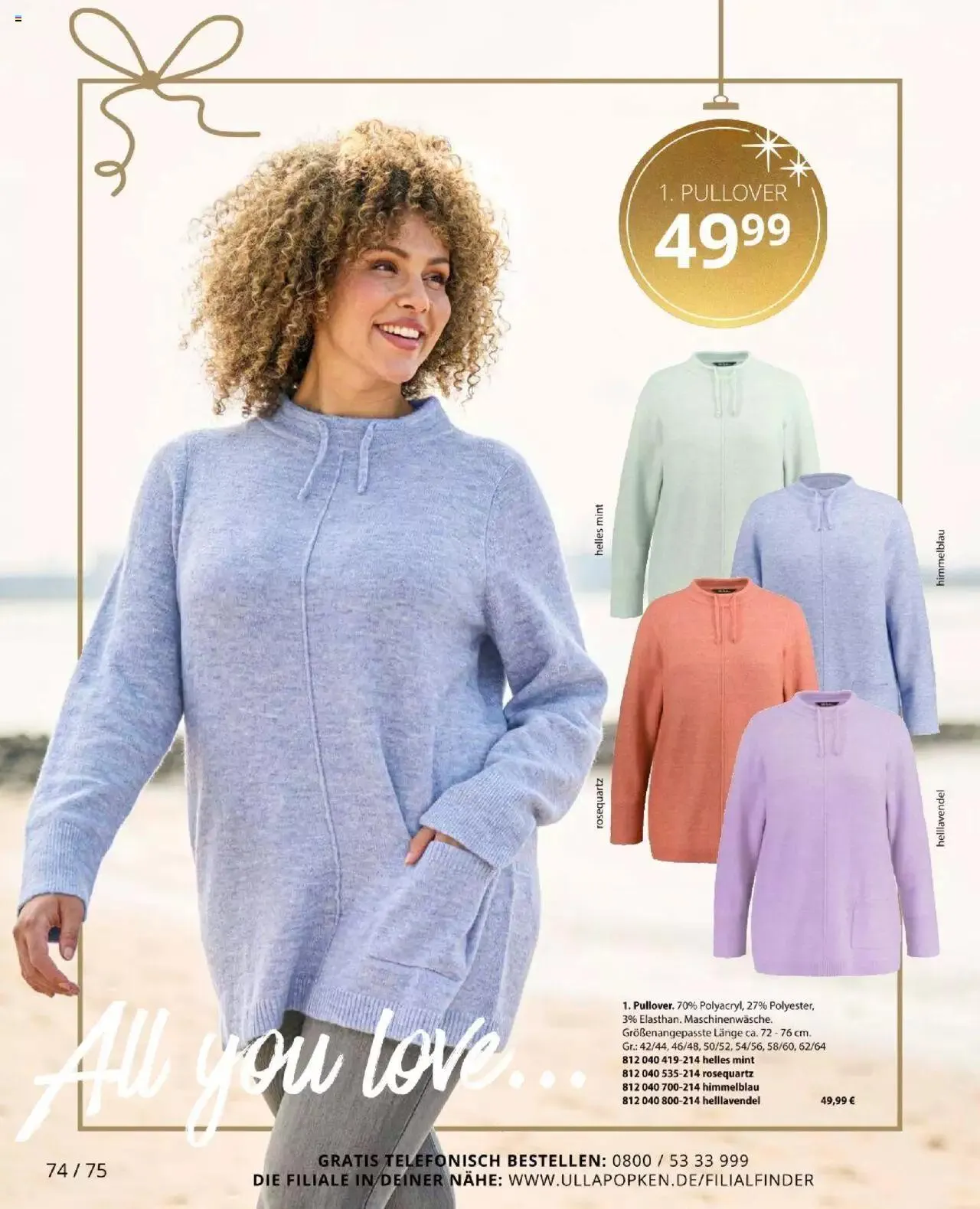 Katalógus Ulla Popken Akciós újság december 1.-tól december 31.-ig 2023. - Oldal 74