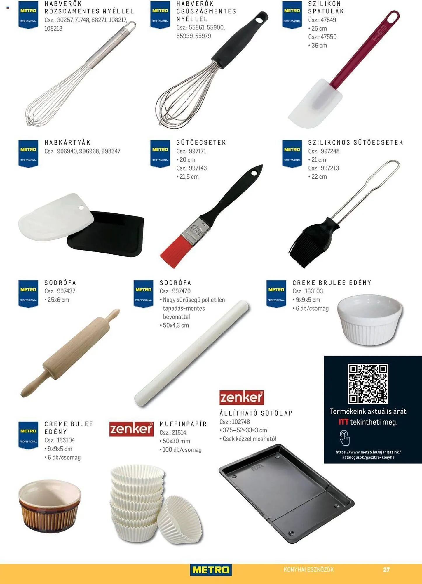 Katalógus Metro Gasztro konyha katalógus akciós újság február 15.-tól február 29.-ig 2024. - Oldal 27