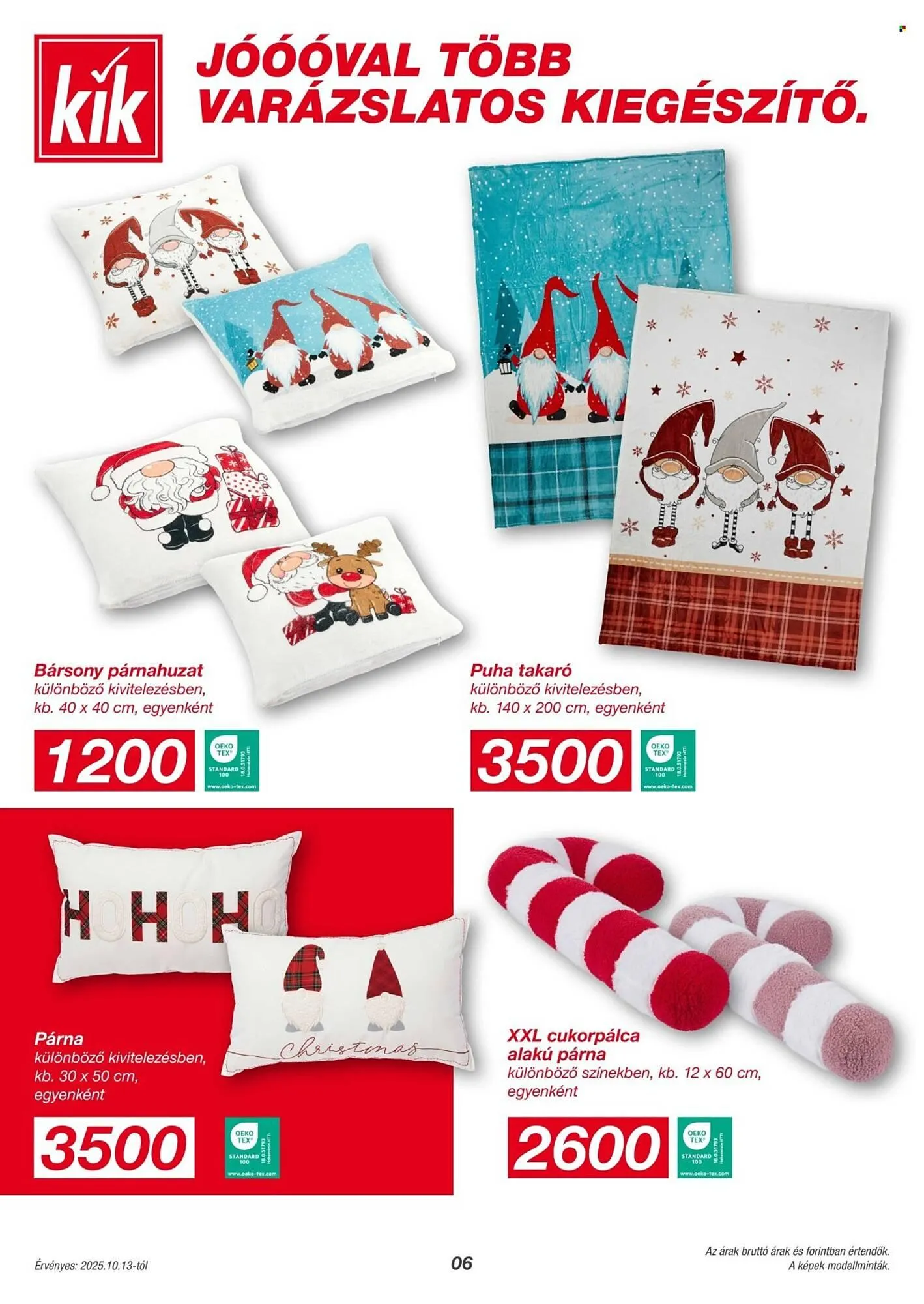 Katalógus Kik akciós újság október 9.-tól november 7.-ig 2025. - Oldal 6