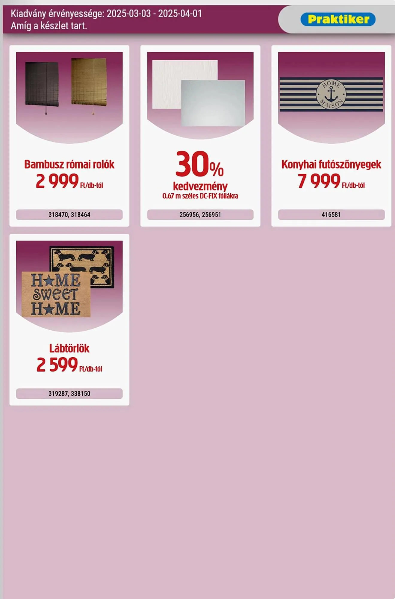 Katalógus Praktiker akciós újság március 3.-tól április 1.-ig 2025. - Oldal 35