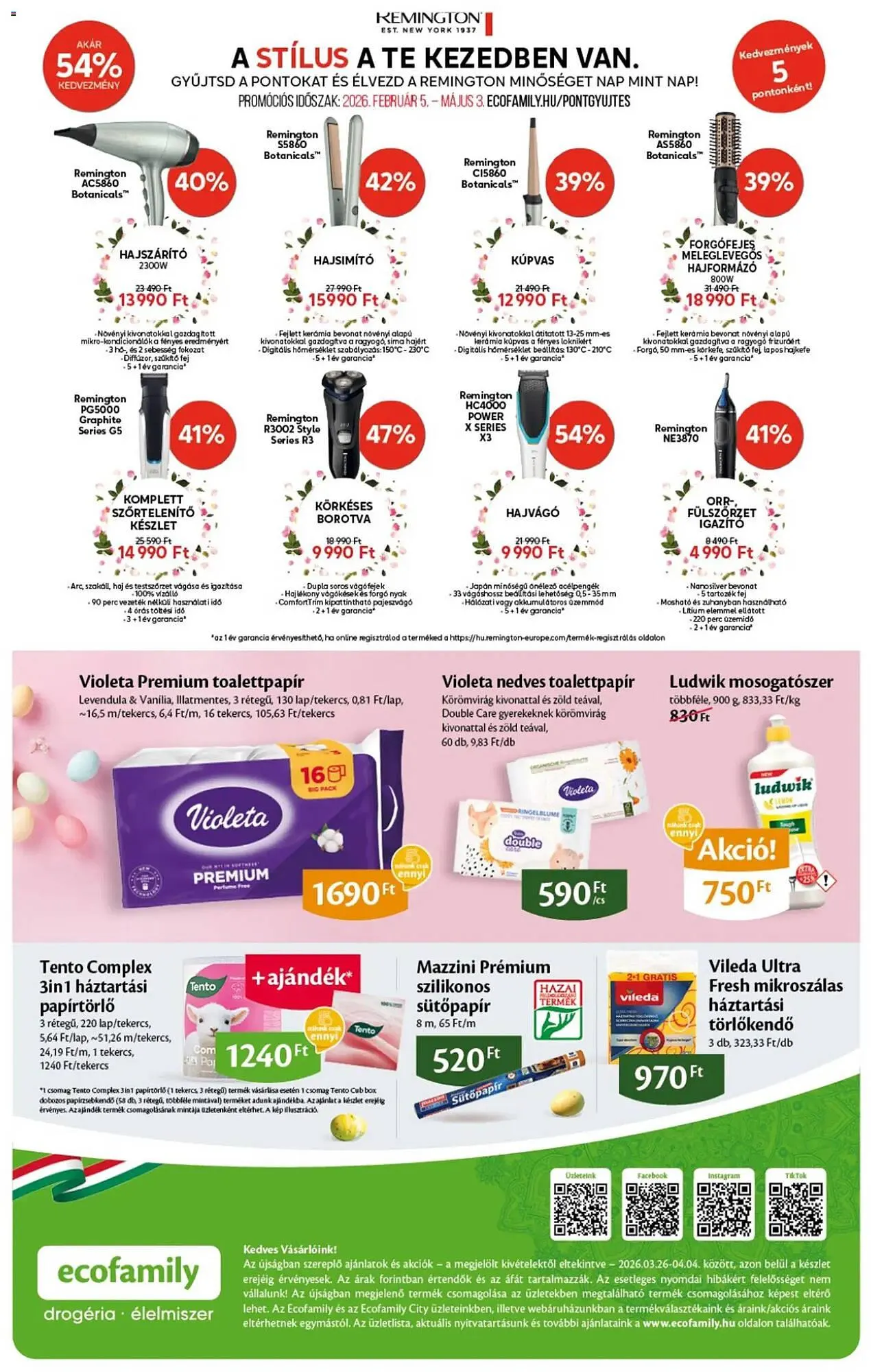 Katalógus EcoFamily akciós újság március 26.-tól április 4.-ig 2026. - Oldal 8