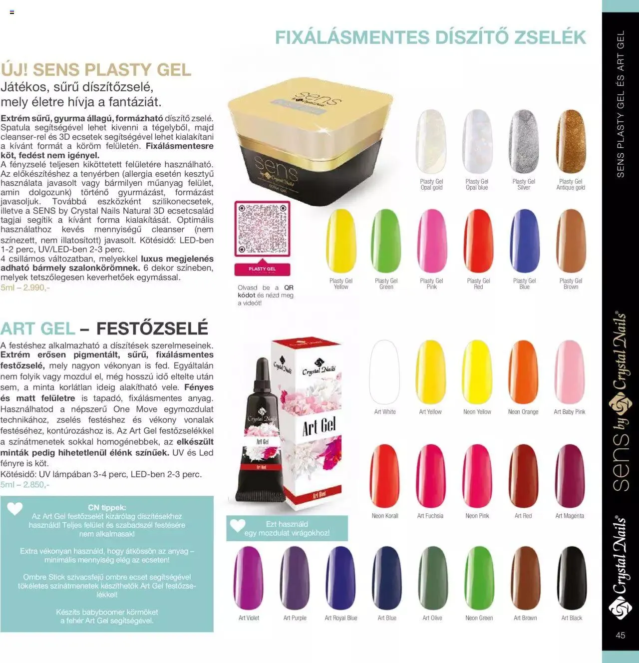 Katalógus Crystal Nails - Nagykatalógus 22/23 március 8.-tól december 31.-ig 2023. - Oldal 45