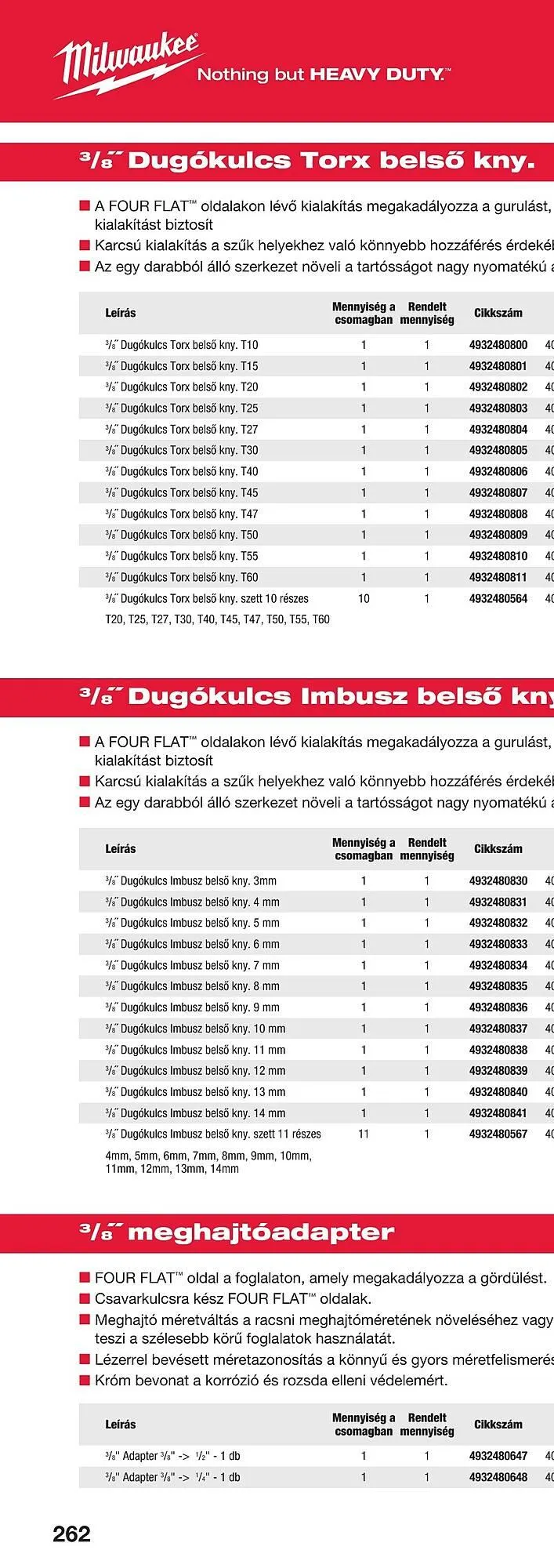 Katalógus Milwaukee akciós újság szeptember 16.-tól december 31.-ig 2025. - Oldal 522