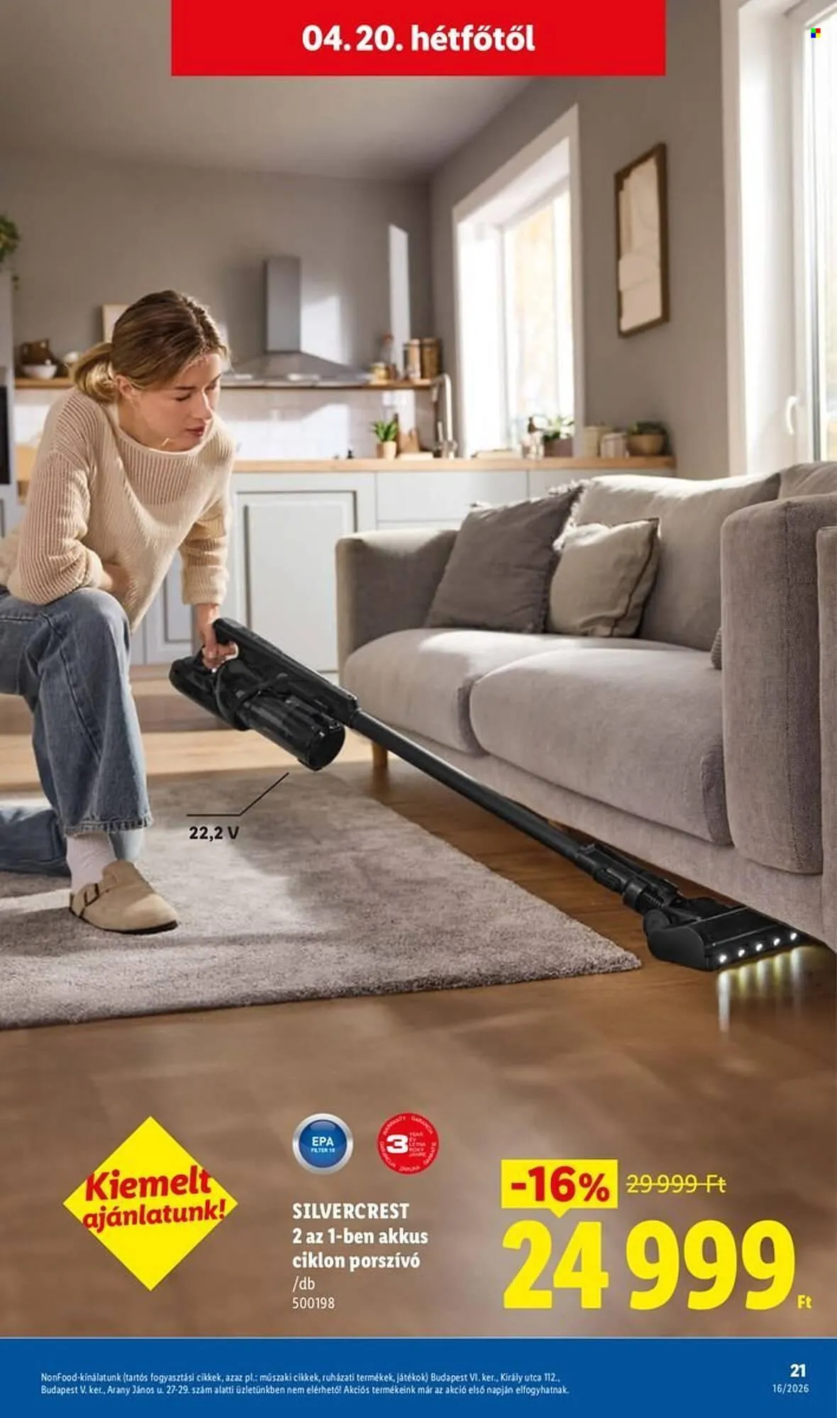 Katalógus Lidl akciós újság április 16.-tól április 22.-ig 2026. - Oldal 21