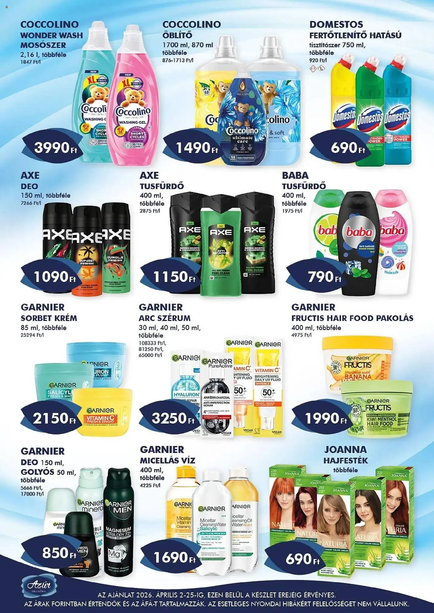 Katalógus Azúr akciós újság április 2.-tól április 25.-ig 2026. - Oldal 2