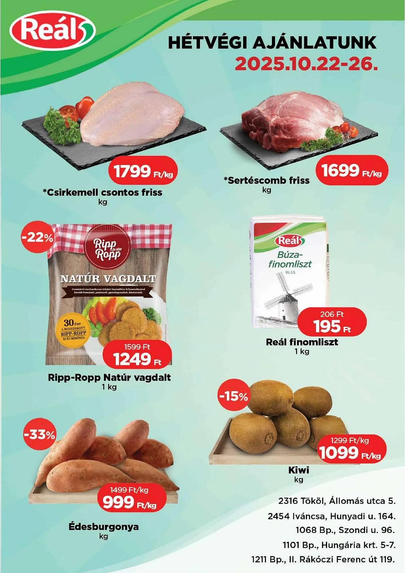 Real akciós újság - 1