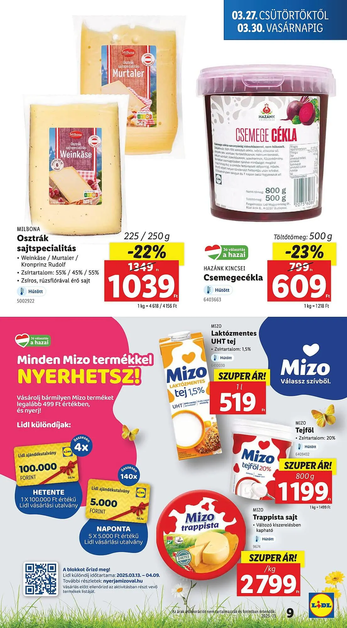Katalógus Lidl akciós újság március 27.-tól április 2.-ig 2025. - Oldal 9