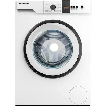 Heinner HWM-VT0610CHD++ mosógép, D energiaosztály, 6 kg kapacitás, 1000 ford./perc, 15 program, Digitális kijelző, Fehér