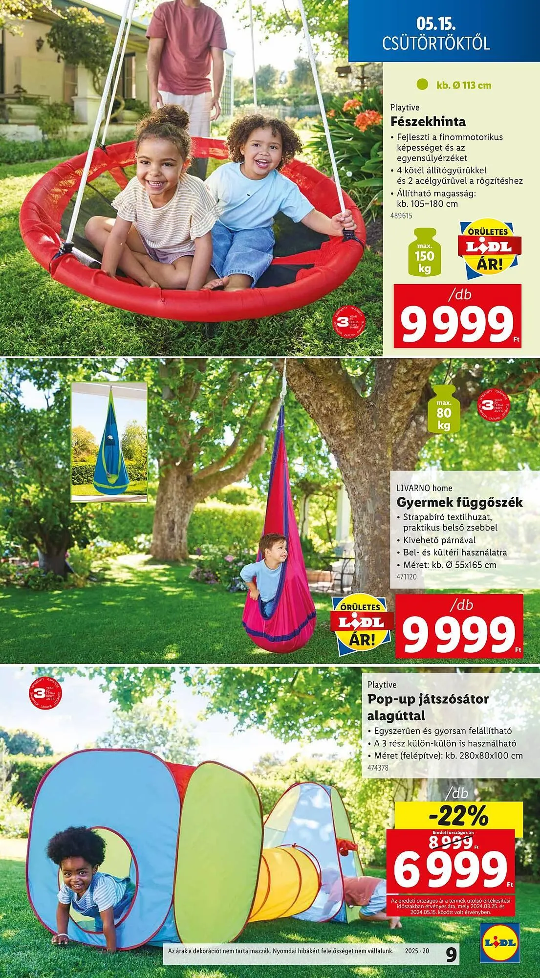 Katalógus Lidl akciós újság május 15.-tól május 21.-ig 2025. - Oldal 9