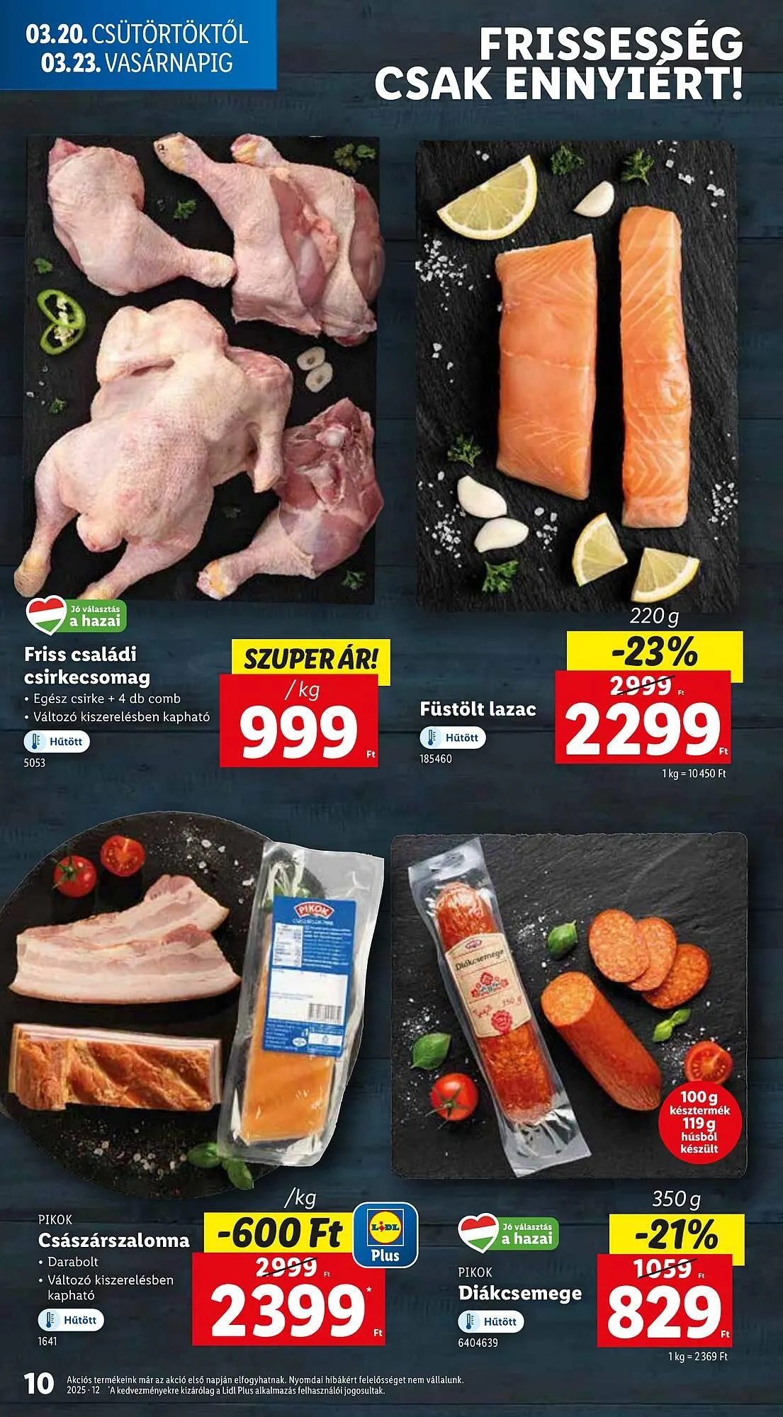 Katalógus Lidl akciós újság március 20.-tól március 26.-ig 2025. - Oldal 10