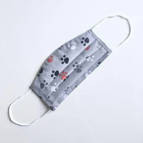Textil, mosható, 2 rétegű szájmaszk - Tappancs