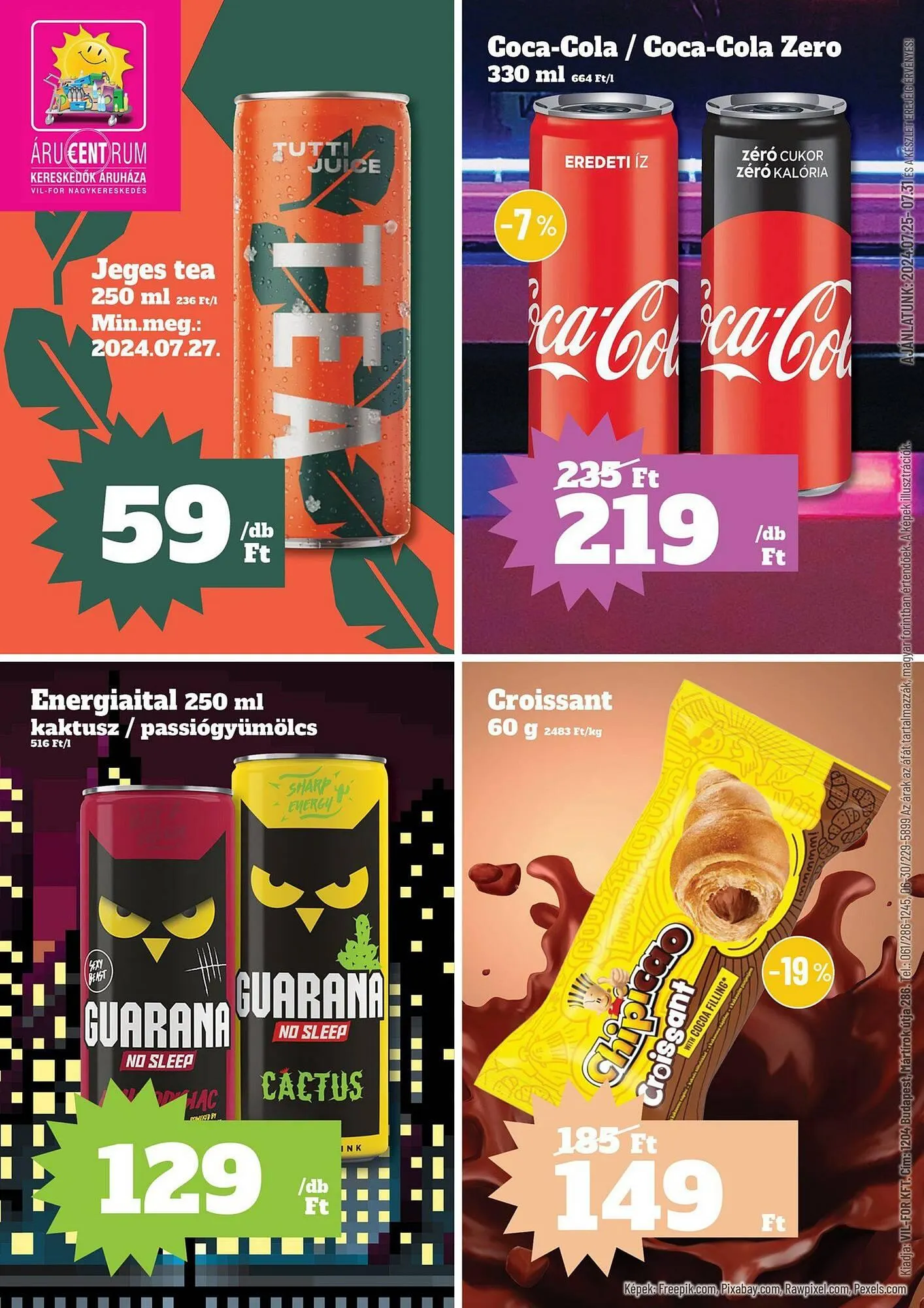 Katalógus Vil-For akciós újság július 25.-tól július 31.-ig 2024. - Oldal 1