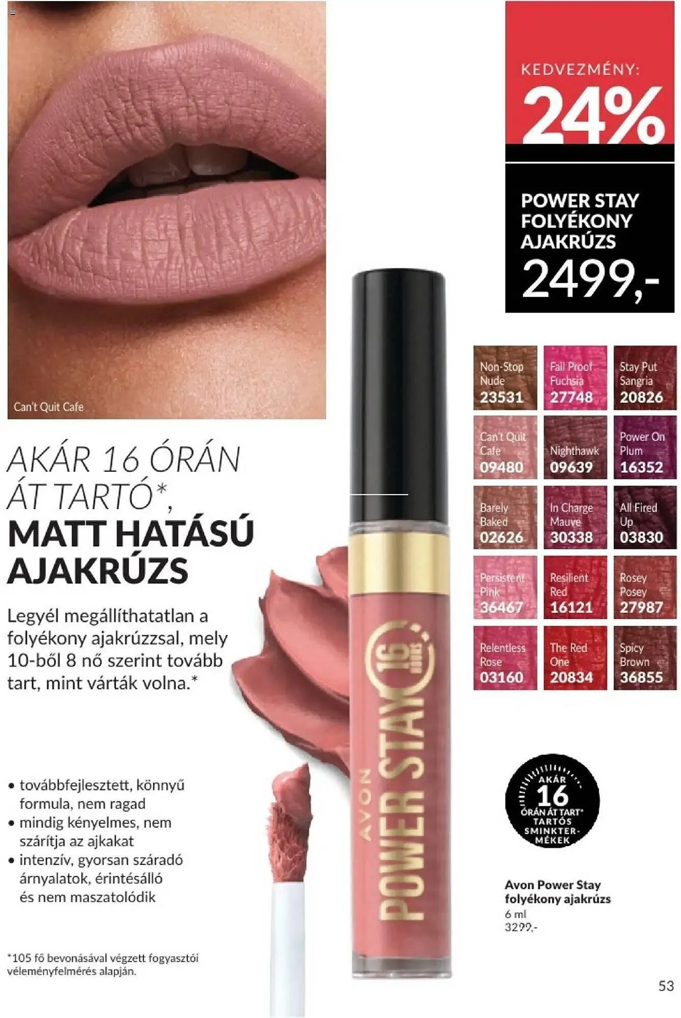 Katalógus AVON akciós újság január 1.-tól január 31.-ig 2025. - Oldal 53