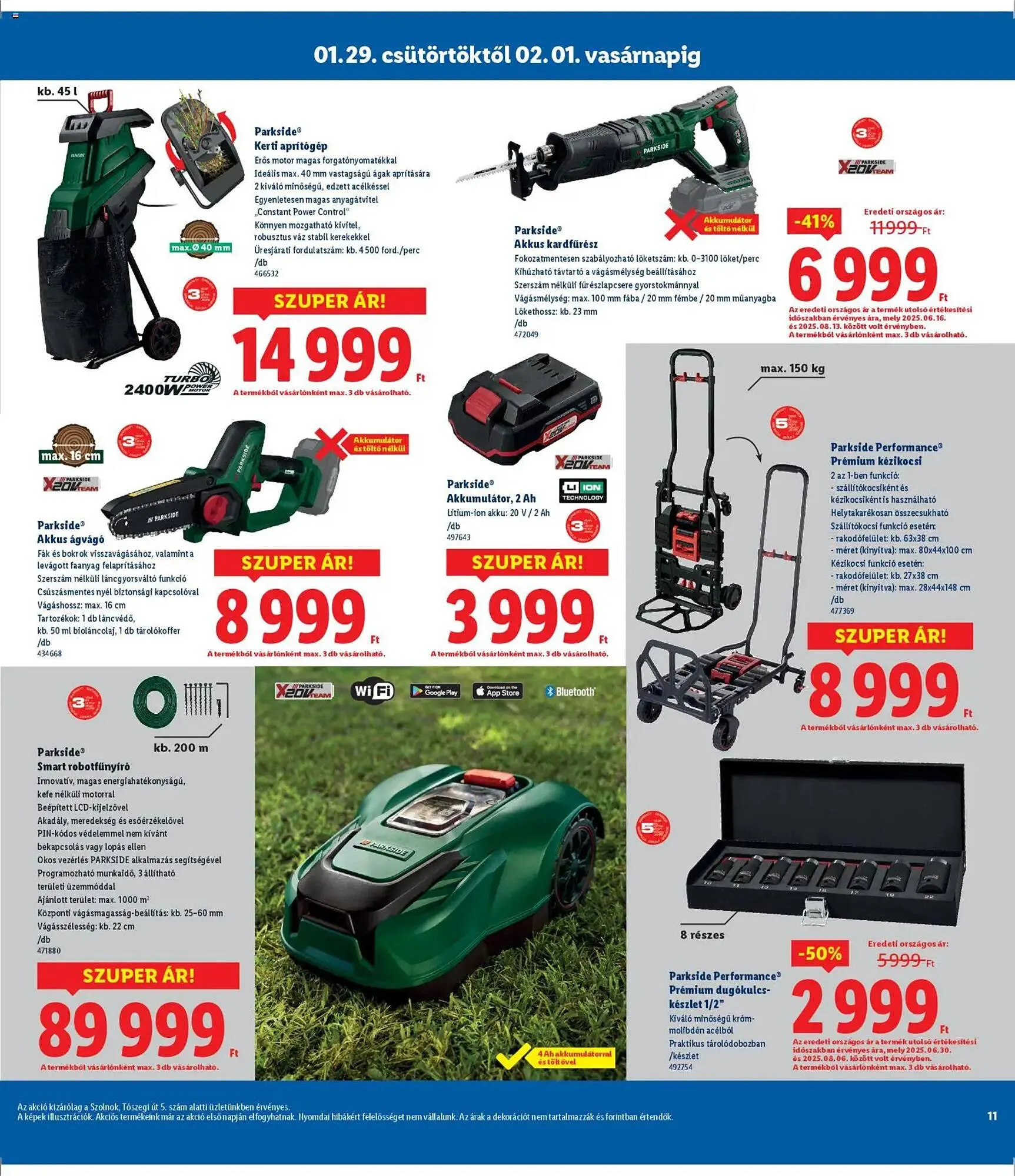 Katalógus Lidl akciós újság január 29.-tól február 1.-ig 2026. - Oldal 11