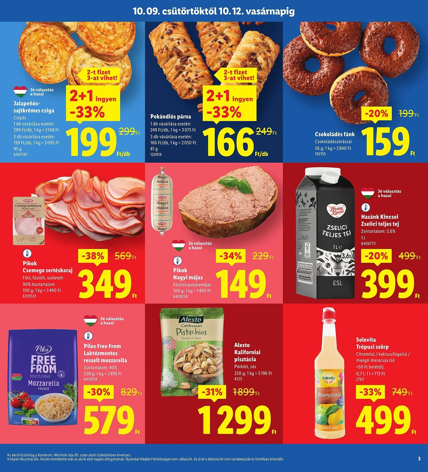 Katalógus Lidl akciós újság október 9.-tól október 12.-ig 2025. - Oldal 3