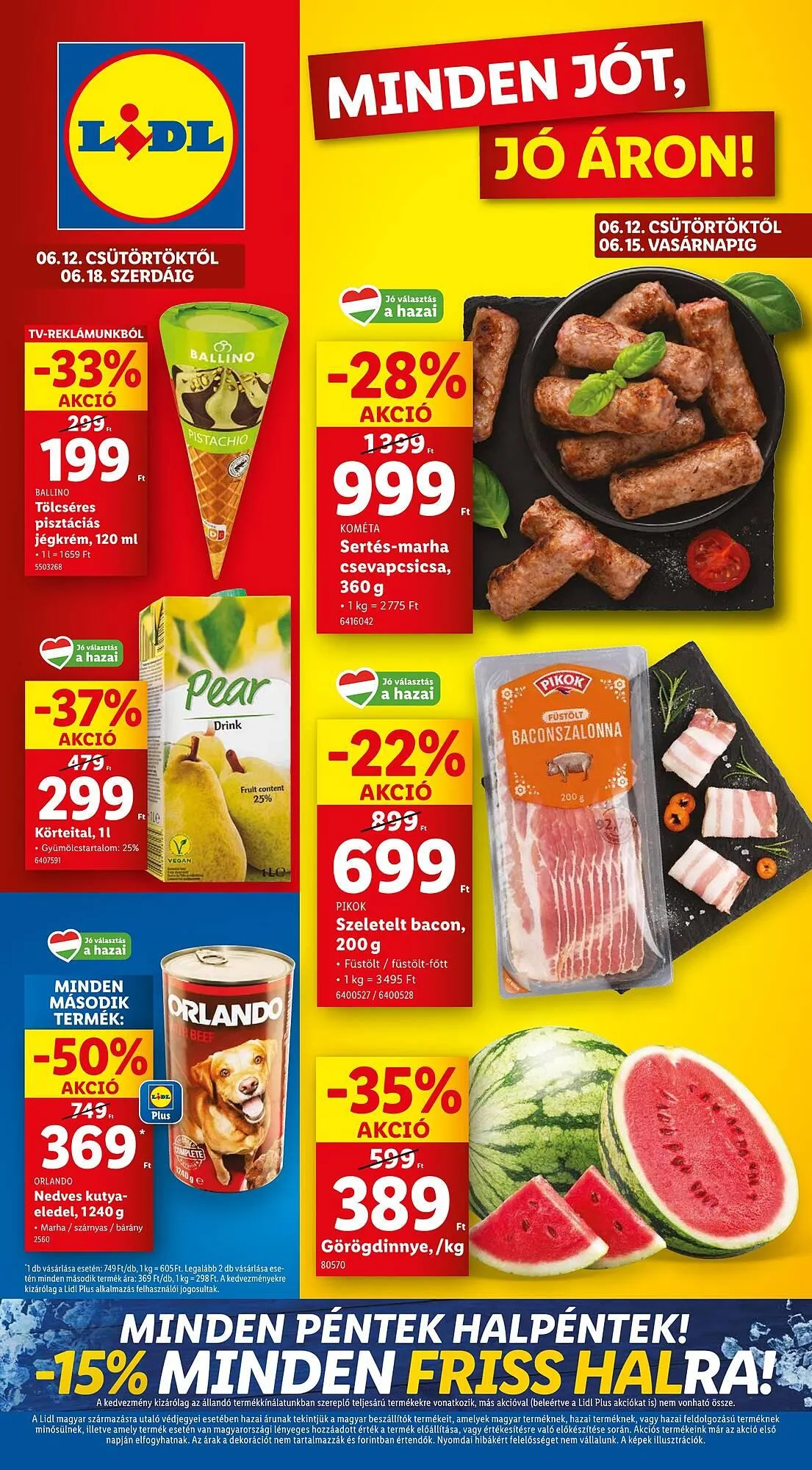 Katalógus Lidl akciós újság június 12.-tól június 18.-ig 2025. - Oldal 1