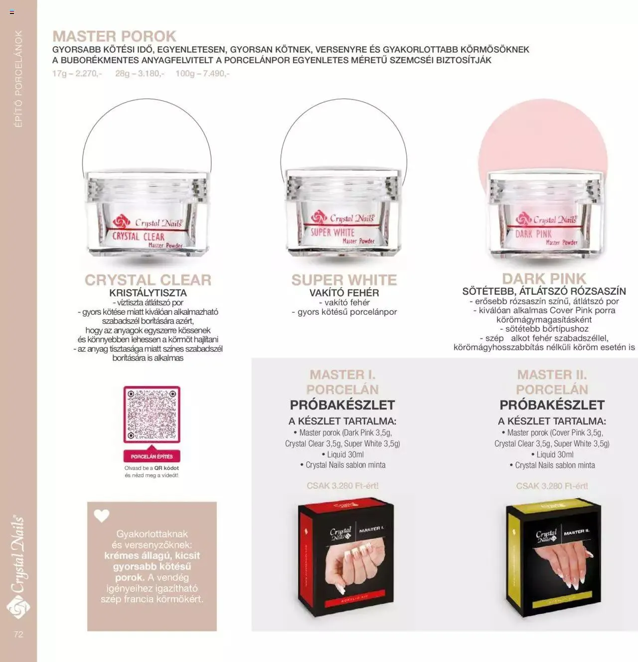 Katalógus Crystal Nails - Nagykatalógus 22/23 március 8.-tól december 31.-ig 2023. - Oldal 72