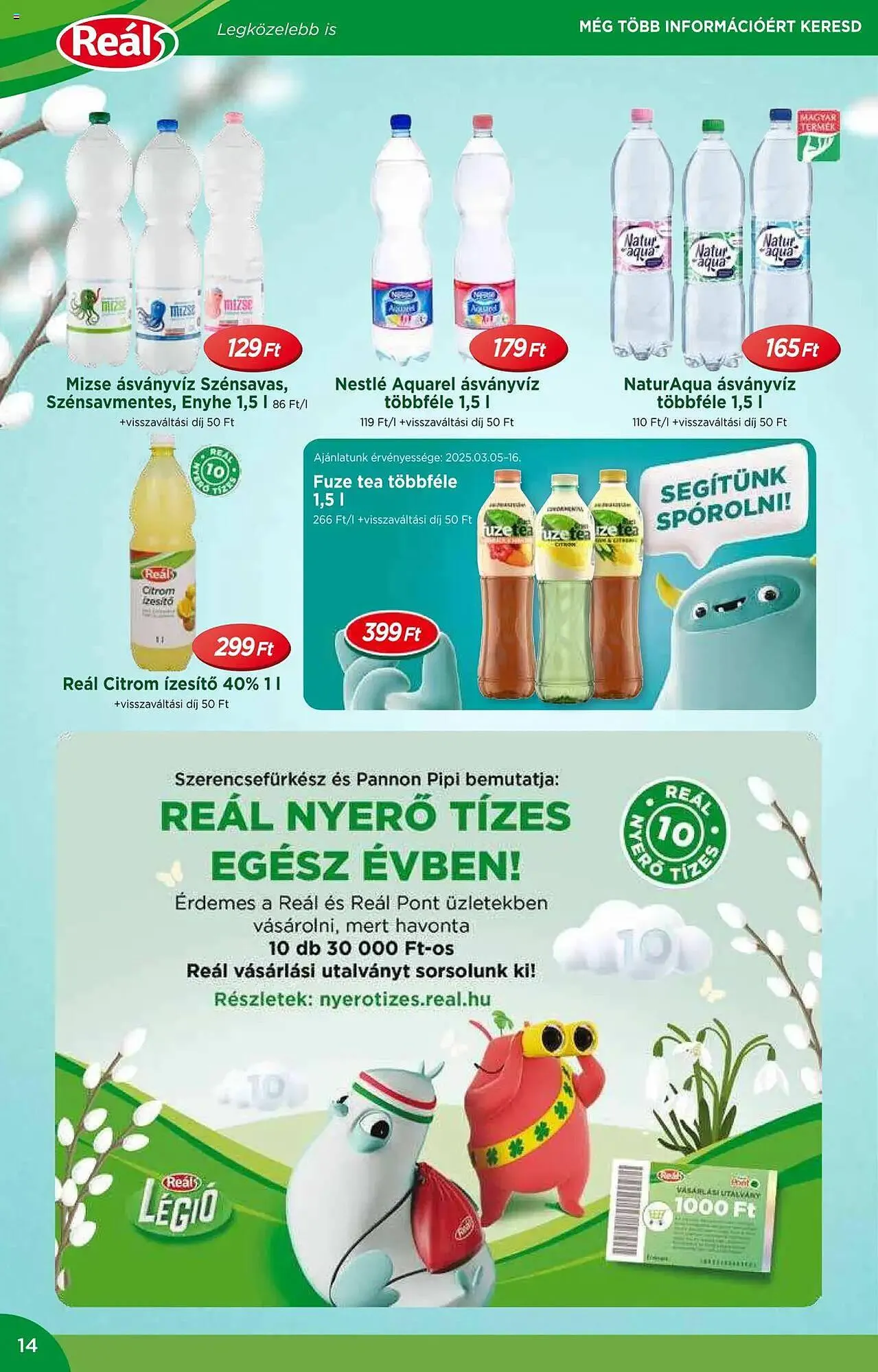 Katalógus Real akciós újság március 5.-tól március 16.-ig 2025. - Oldal 14