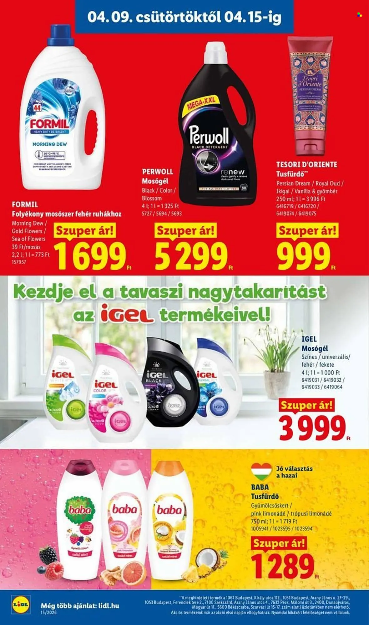 Katalógus Lidl akciós újság április 9.-tól április 15.-ig 2026. - Oldal 16