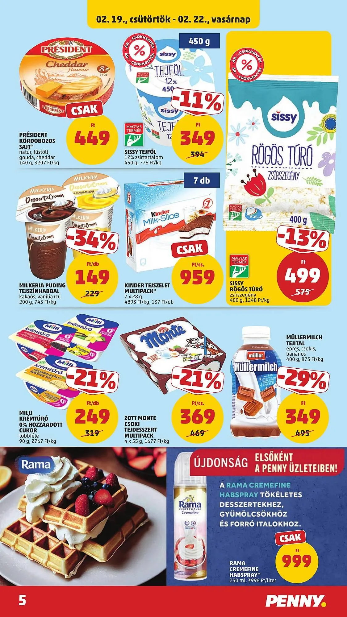 Katalógus PENNY akciós újság február 19.-tól február 25.-ig 2026. - Oldal 5