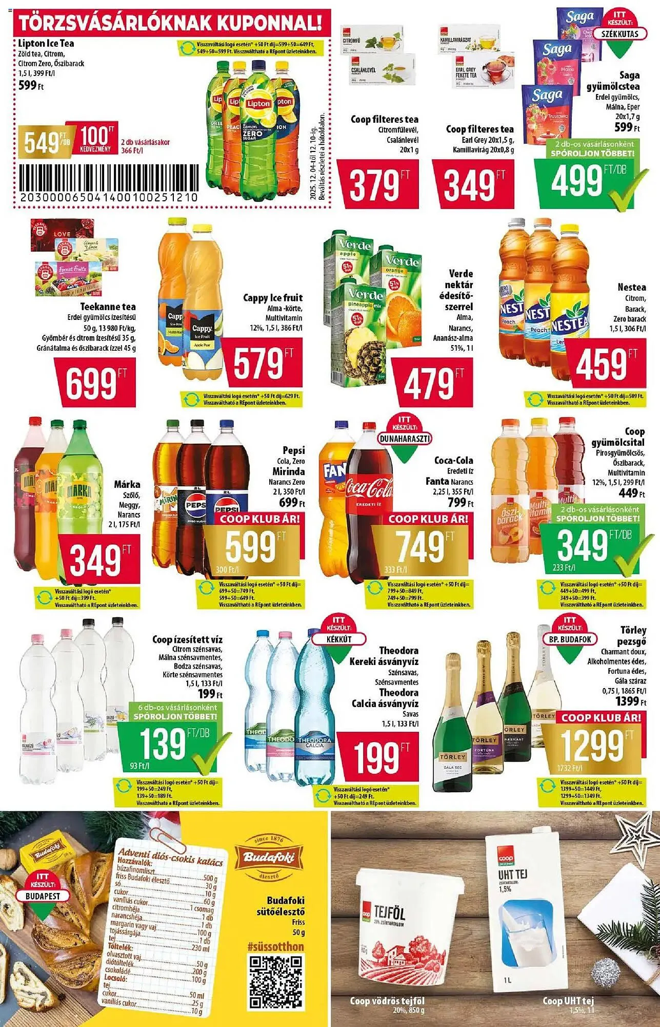 Katalógus Coop akciós újság december 4.-tól december 10.-ig 2025. - Oldal 10