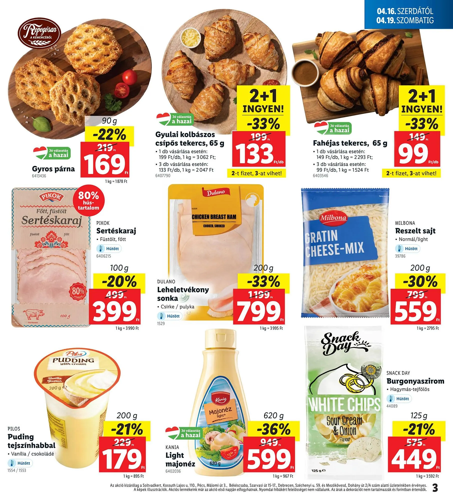 Katalógus Lidl akciós újság április 16.-tól április 19.-ig 2025. - Oldal 3