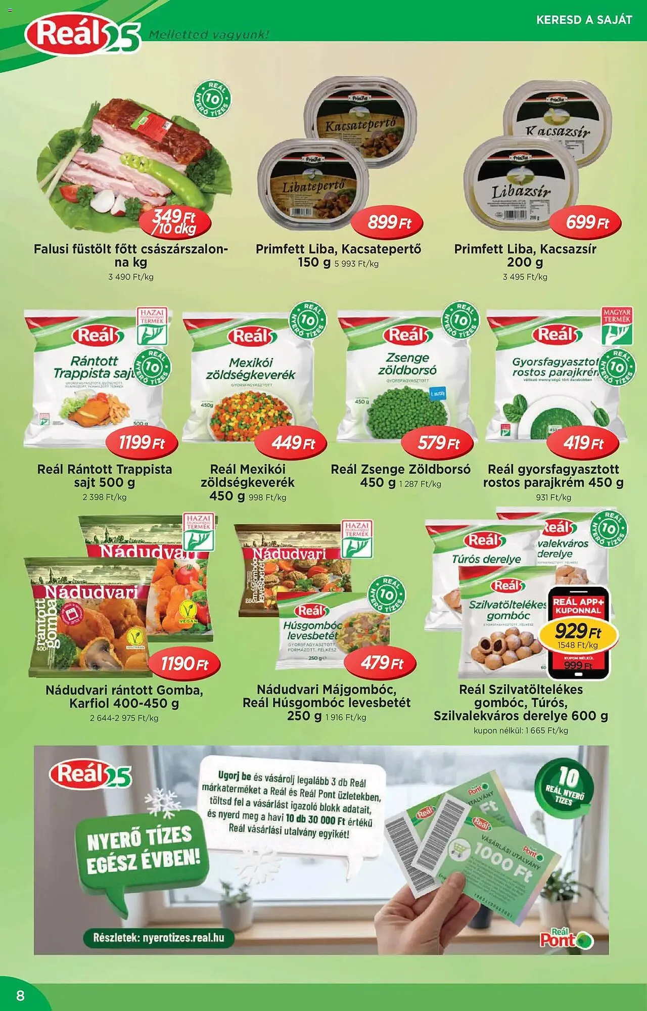 Katalógus Real akciós újság január 14.-tól január 25.-ig 2026. - Oldal 8