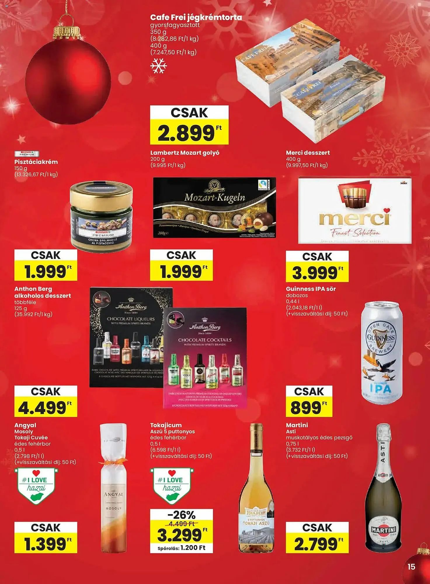 Katalógus Spar akciós újság december 4.-tól december 10.-ig 2025. - Oldal 15