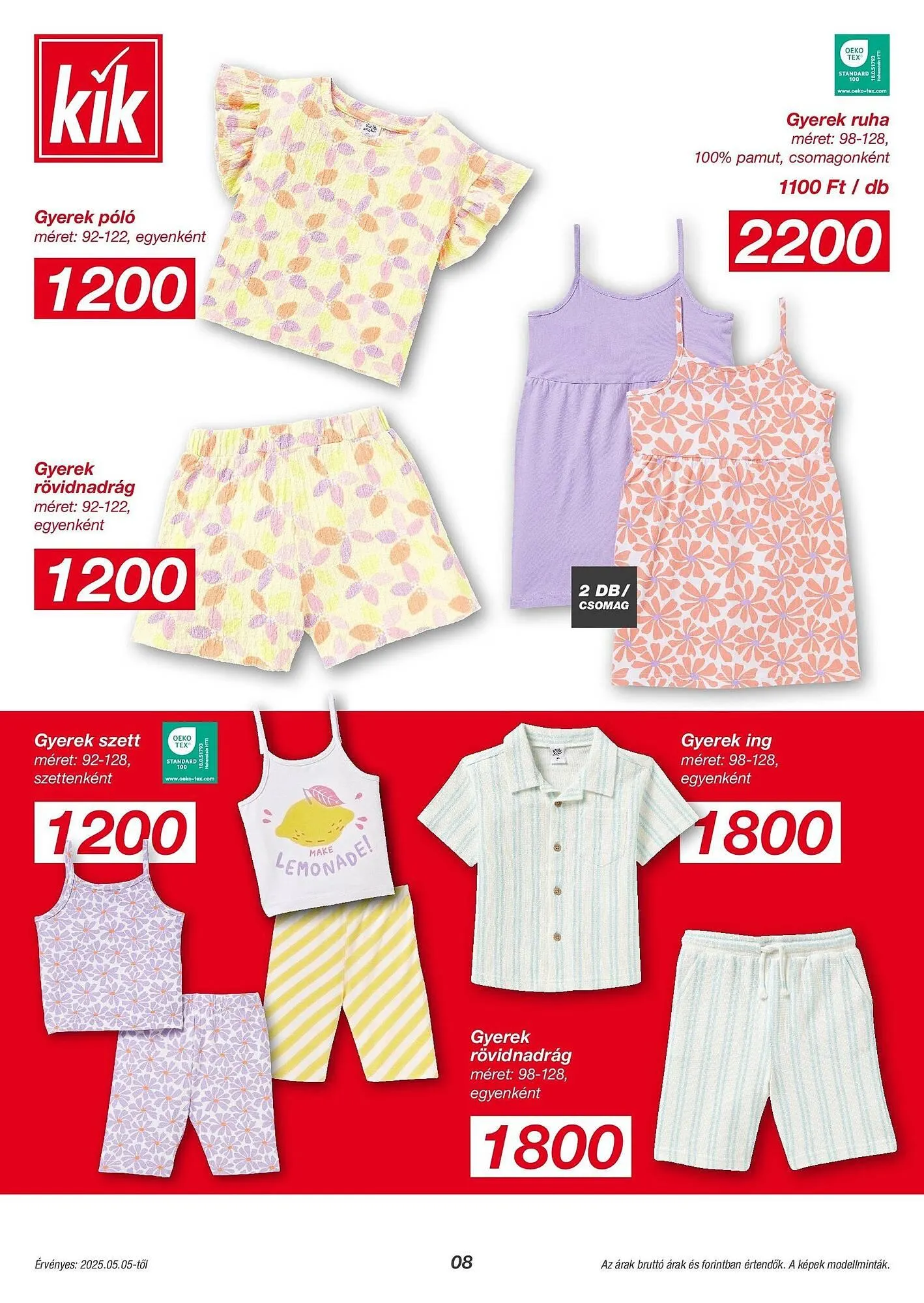 Katalógus Kik akciós újság május 4.-tól május 11.-ig 2025. - Oldal 6