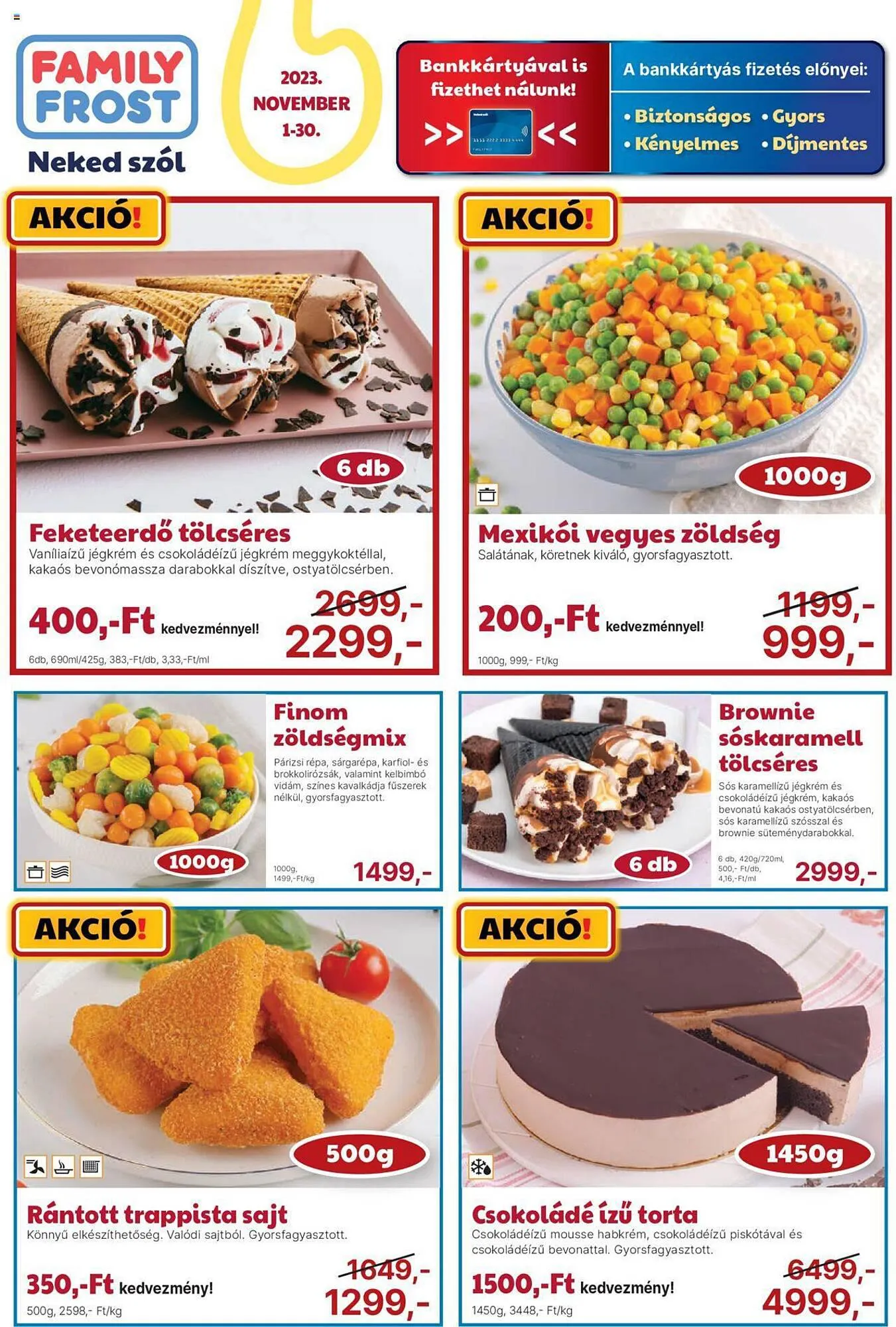 Katalógus Family Frost akciós újság november 1.-tól november 30.-ig 2023. - Oldal 1