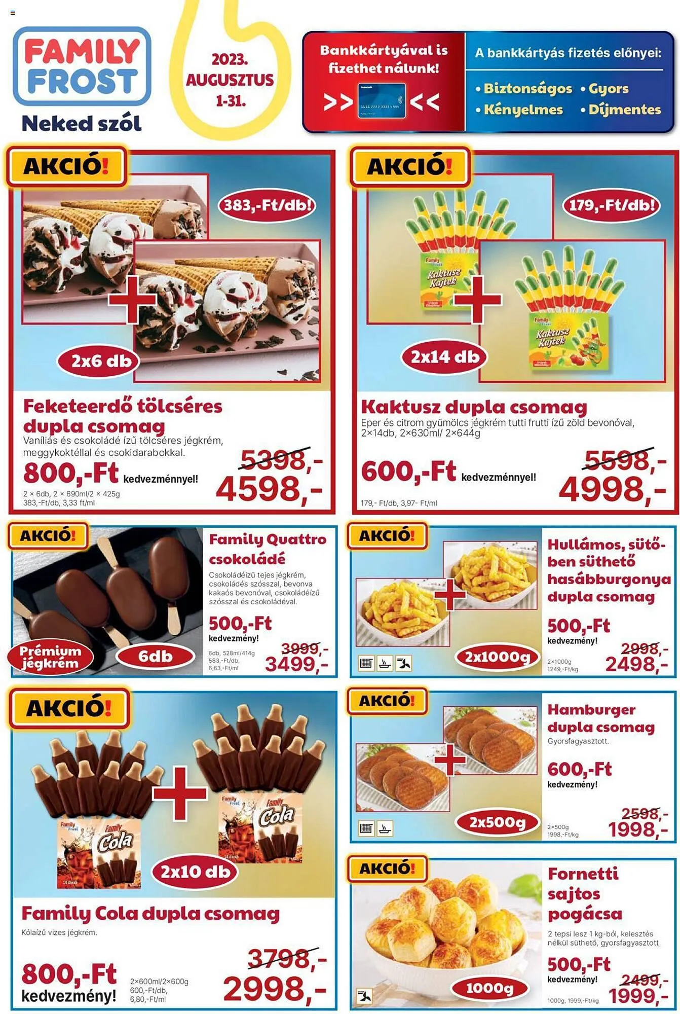 Family Frost akciós újság - 1