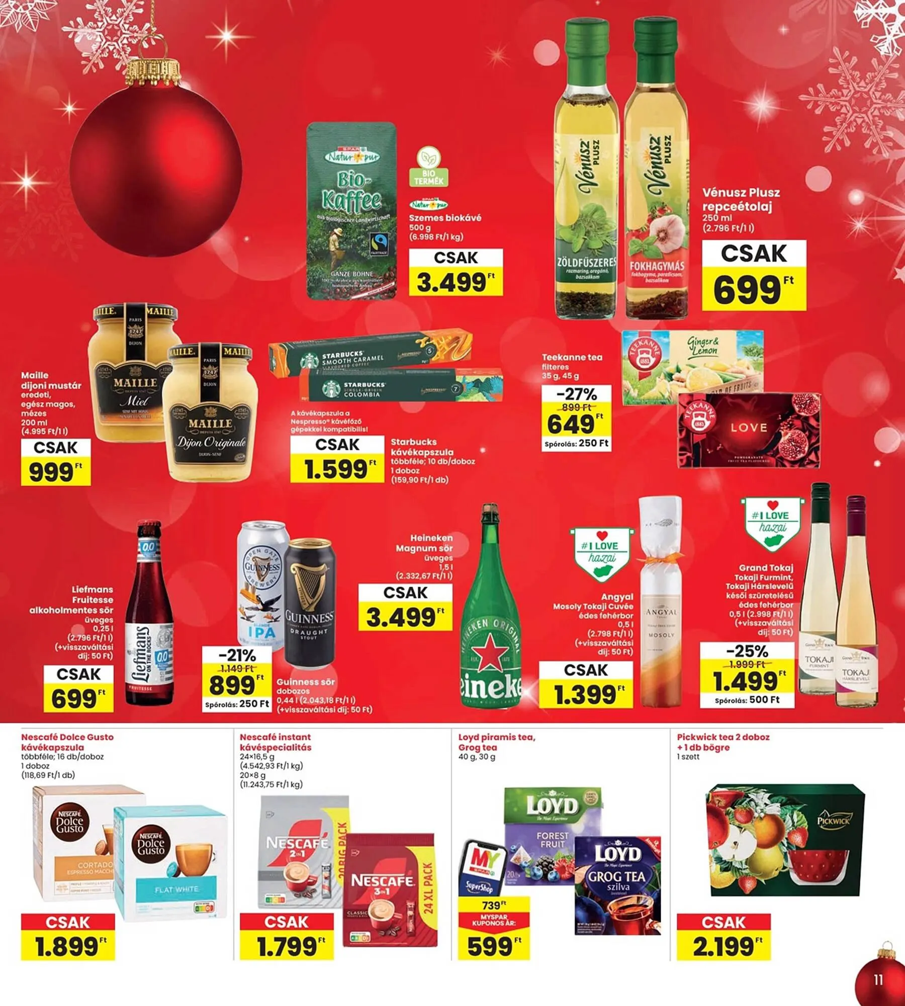 Katalógus Interspar akciós újság december 4.-tól december 10.-ig 2025. - Oldal 11