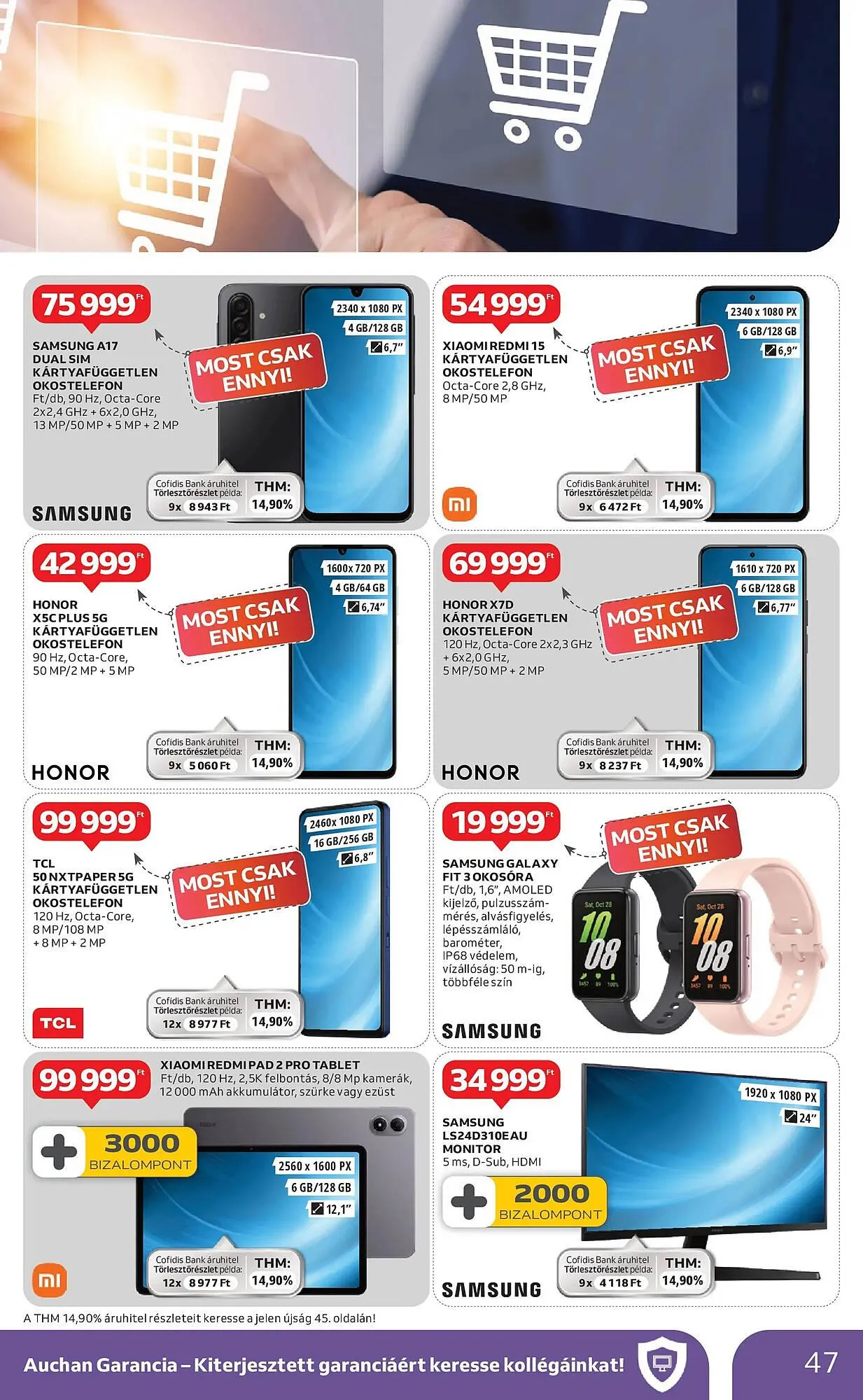 Katalógus Auchan akciós újság január 8.-tól január 14.-ig 2026. - Oldal 47