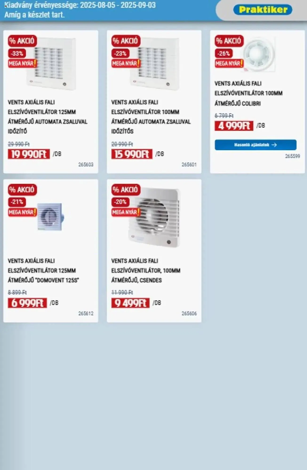 Katalógus Praktiker akciós újság augusztus 5.-tól szeptember 3.-ig 2025. - Oldal 19