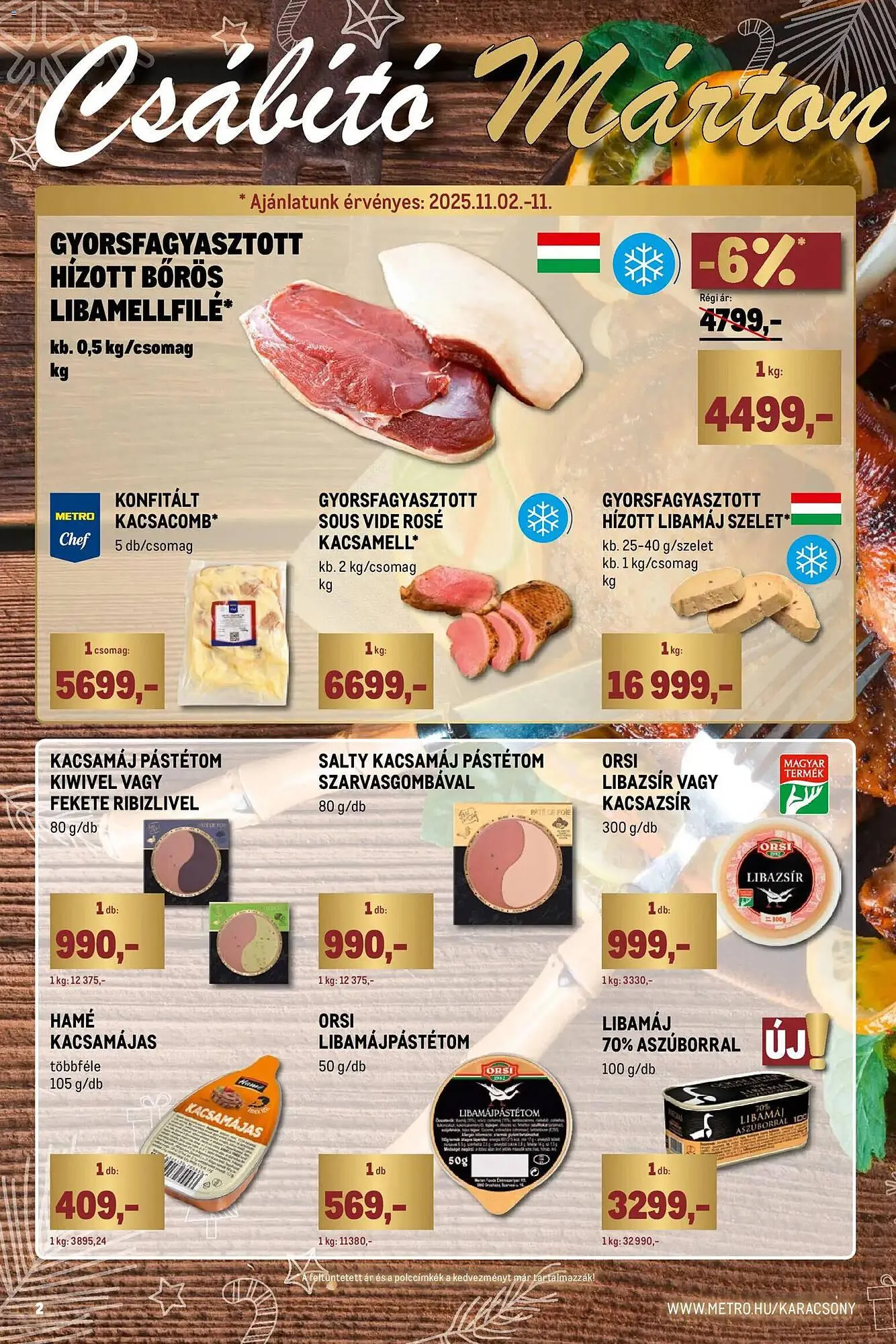 Katalógus Metro akciós újság november 2.-tól november 30.-ig 2025. - Oldal 2