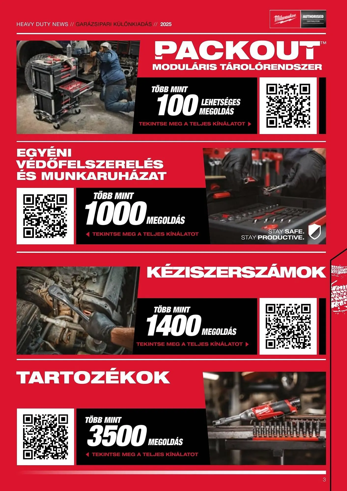 Katalógus Milwaukee akciós újság szeptember 16.-tól december 31.-ig 2025. - Oldal 3